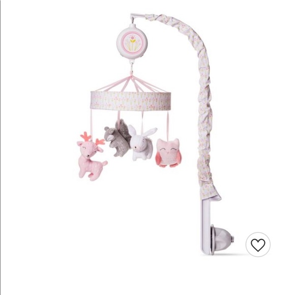 baby girl crib mobile